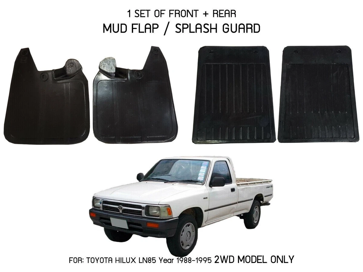 Hilux splash deals guards