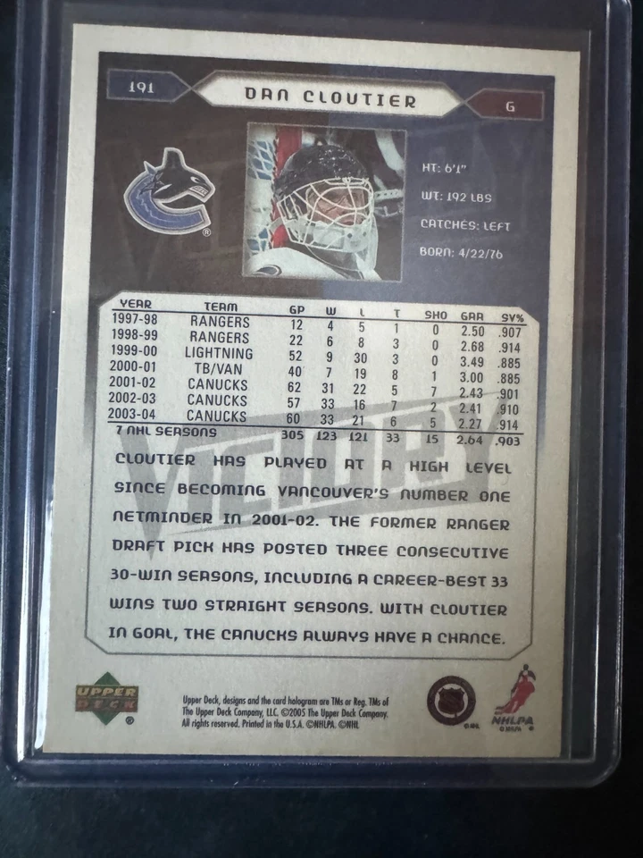 Dan Cloutier - Image 2 of 2