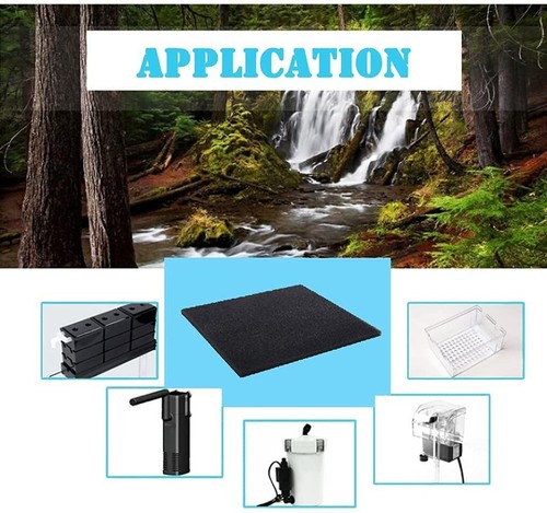 Aquarium Accessories Biochemical Filter Cotton Fish Tank Pond Foam Bio Sponge - 第 4/12 張圖片