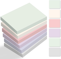 Xxl Haftnotizen Klebezettel 420 BläTter, 6 BlöCke Sticky Notes Pastell, 152 Mm X