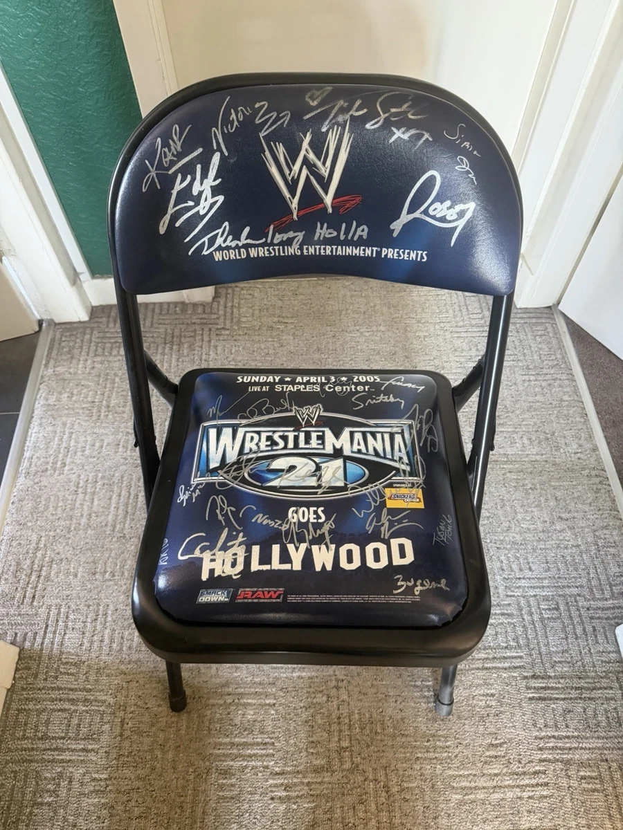 Wrestlemania Chair | eBay