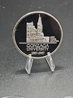GONZAGA UNIVERSITY 100 YEARS ANNIVERSARY 1887-1987 RARE 999 SILVER COIN RARE 4G4