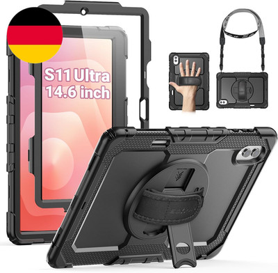 SEYMAC Hülle Für Samsung Galaxy Tab S11 Ultra 2025 14,6 Zoll, Schutzhülle Mit Di