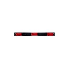 MCL-93RB Optronics LED Identification Bar Light, 15.938" Red, 9 Diode