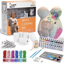 Belly Casting Kit for Pregnant Women  Complete DIY Keepsake with Plaster Clo...