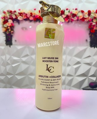 Lait Selfie 24hr Booster Tone Body lotion  With Collagen.  100% AUTHENTIC 500ml