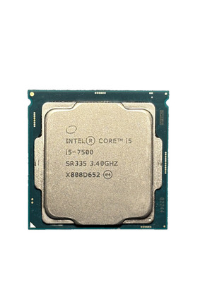 Intel Core i5-7500 Processor (3.4 GHz, 4 Cores, LGA 1151) - SR335 (no cooler)