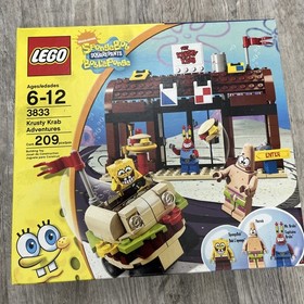 LEGO 3833 3834 Good Neighbors at Bikini Bottom krusty krab adventure SpongeBob
