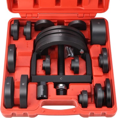 Master Rear Hub Tool 19Pcs Master Wheel Hub & Bearing Removal and Installation Tool Set C to ...