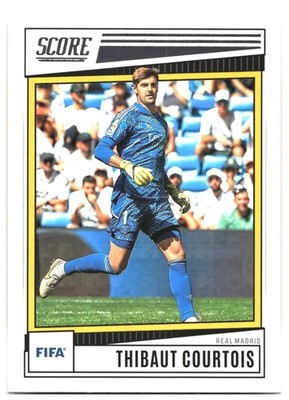 Thibaut Courtois 2022-23 Panini Score FIFA 152 Real Madrid