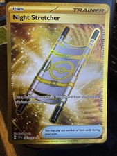 Pokémon TCG Night Stretcher Gold Secret Rare Surging Sparks 251/191 Near Mint