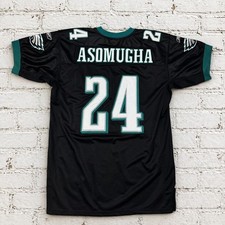Reebok Philadelphia Eagles Jersey Mens 50 Black Asomugha NFL Onfield Stitched