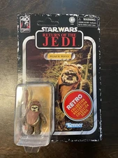 2023 Star Wars Retro Collection Return of the Jedi Wicket Kenner Moc Figure