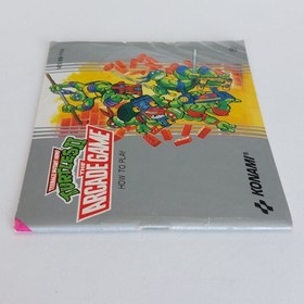 Teenage Mutant Hero Turtles II 2 The Arcade Game -Jeu Nintendo NES + Notice- FRA