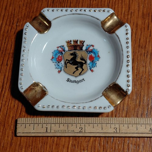 Stuttgart Deutschland Wappen Aschenbecher - Bild 5 von 5