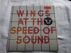 Paul McCartney & Wings - "At The Speed Of Sound" -  1976 Capitol Vinyl LP Record