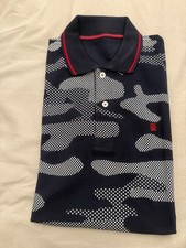 NEW CAROLINA HERRERA short sleeve polo T-shirt sizes M L XL Blue