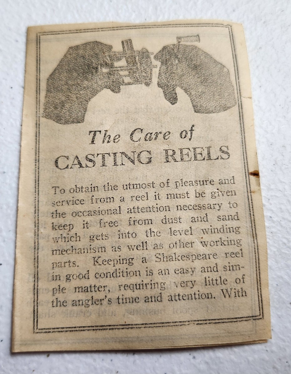 シェイクスピア クリテリオン 1960 Shakespeare s-l400.jpg