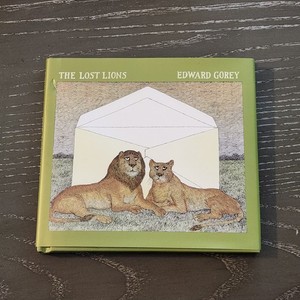THE LOST LIONS」Edward Gorey Edward Gorey Lost Lions Unmatted