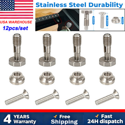 Upgrade Parts Kit for REP X PEPIN Dumbbells Spring Pins & Weight adj Pins 12PCS