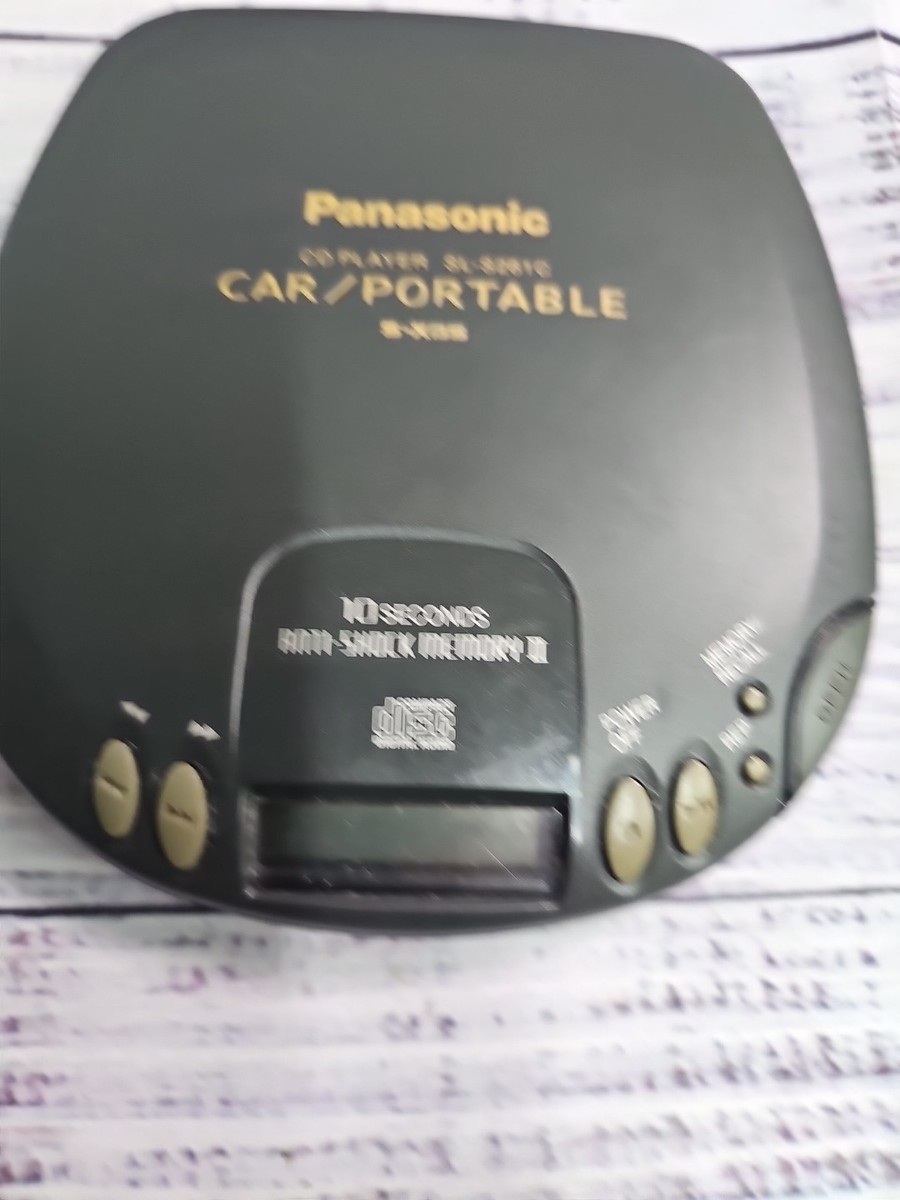 Panasonic CD Player SL-S261C Car Portable XBS Anti Shock Memory