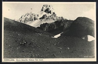 Ansichtskarte Cordillera, Cerro Amarillo, Volcan San José 