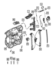Genuine Mopar Multi-Function Bracket Right 68321292AA