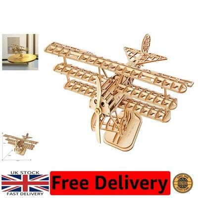 Artisan 3D Holz Flugzeug Puzzle Kit-Perfekt für kreative Geschenke & Lernen