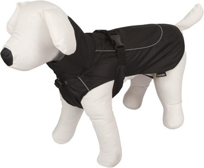 Kerbl Pet Regenmantel Forks schwarz XL, 50cm