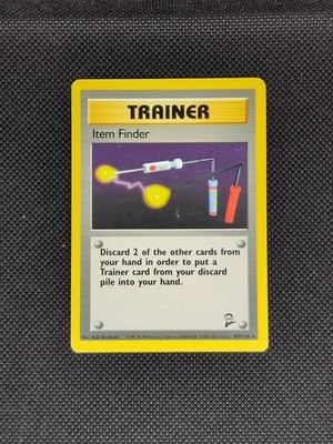 Item Finder 103/130 Base Set 2 Trainer - Lightly Played - Pokemon TCG | eBay