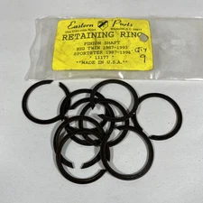 Qty 9 Eastern Motorcycle Parts Snap Ring Pion Shaft 87-94 XL OEM Part # 11177