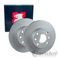 2X JP Group Bremsscheiben Ø240Mm Voll Vorne Passend FüR Opel Corsa