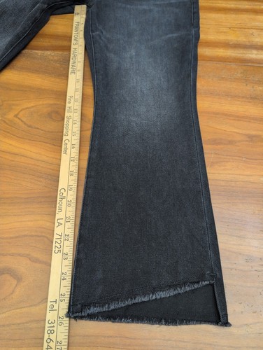 CAbi Jeans Damen schwarz 8 schwarz Hi-Low Crop Herbst 2023 #4519 asymmetrischer Saum - Bild 8 von 16