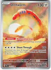 Orthworm - 224/193 Pokemon SV02: Paldea Evolved Holo Illustration Rare NM on eBay