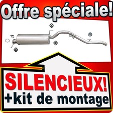 Silencieux Arriere pour FORD RANGER (ET) 2.5 TDCi / MAZDA BT-50 2.5 MZR-CD