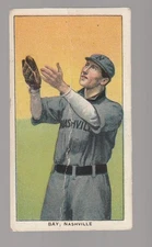 Harry Bay 1909-11 T206 Piedmont Fact. 25 Tobacco Card Nashville Southern League