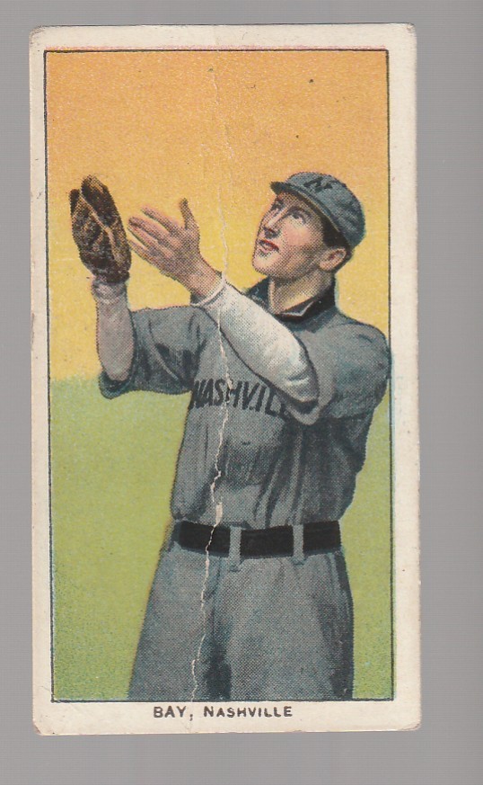 Harry Bay 1909-11 T206 Piedmont Fact. 25 Tobacco Card Nashville Southern League