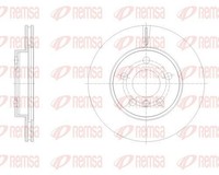 2X Bremsscheibe Remsa 62532.10 FüR BMW I3 I01 Electric Range Extender