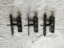 3 Fenstergriffe Schmiedeeisen