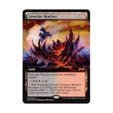 WotC MtG Ultimate Masters: Box Toppers Lavaclaw Reaches (S) (Foil) EX