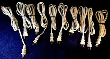 Lot Of 10 , 20 AWG, Cord Assemblies 2 Conductor, 5 Feet Long, Used, 23052701