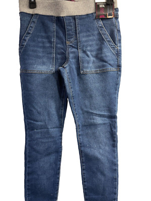 NOBO Women's Junior Size S Blue Skinny Dark Wash Cotton Blend Stretch Jeggings