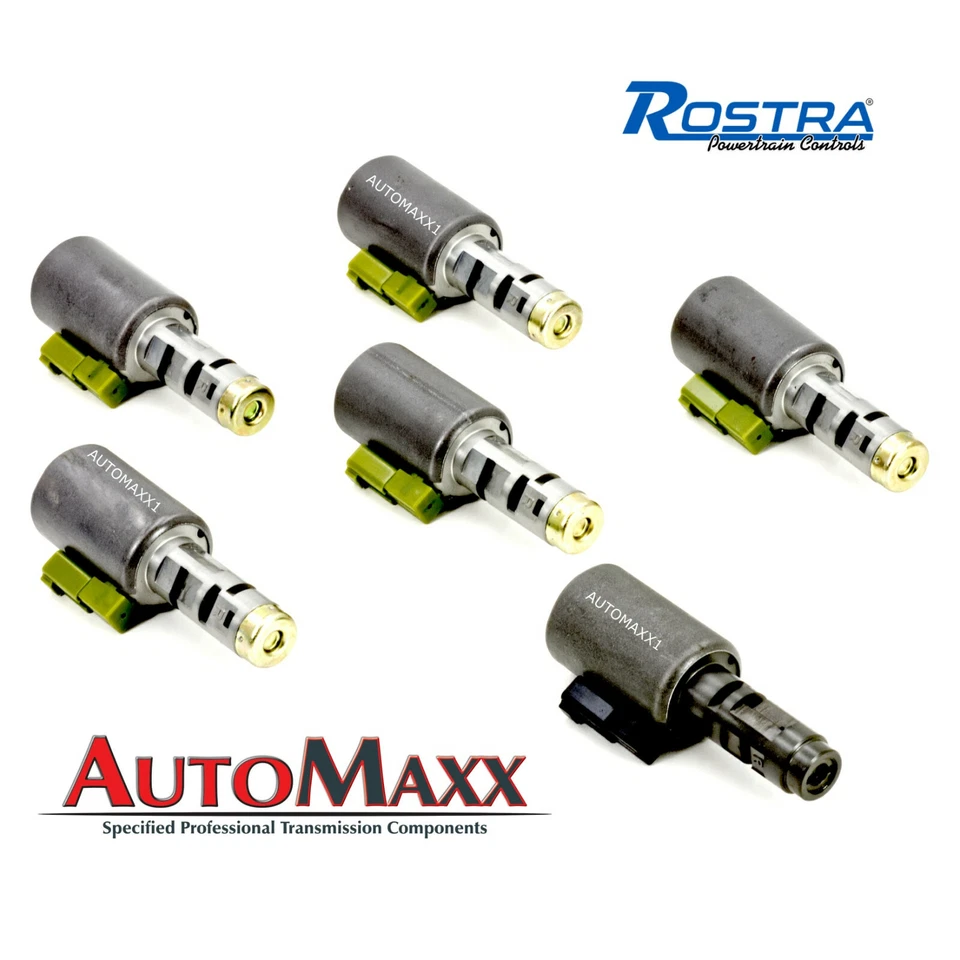 Juego de solenoides de transmisión VW Audi 09G/D 6 piezas A2 A4 BEETLE PASSAT TOURAN MINI Foto 2 de 4