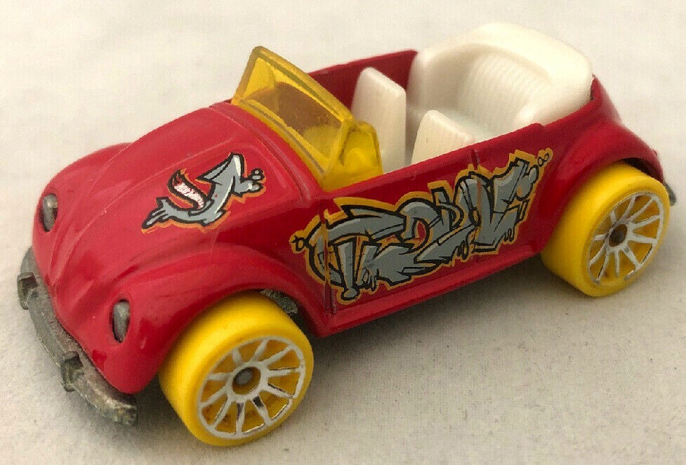 Hot Wheels 1988 Die Cast Car Volkswagen Beetle Bug Red