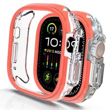 1 Pack Shockproof Clear Watch Case For Apple Watch 10/9/8/7/6/5/4/3/SE/Ultra 2/1