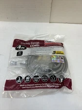 Certified Appliance Accessories 90-1060 3-wire Eyelet 40-amp Range Cord, 4ft (11