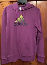 Adidas Women  s Purple Hoodie. Small. New With Tags