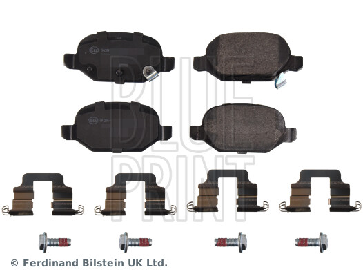 Blue Print BremsbeläGe BremsklöTze Hinten FüR Fiat 500 312_ 1.4 Panda 312 0.9-image