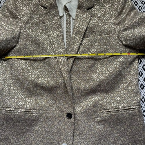 JOSEPH Women’s Gold Blazer Size 36 (S) - Picture 6 of 9