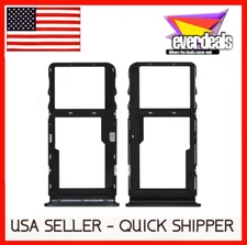 SIM Card MicroSD Tray Slot Holder TCL 10 5G T790S / 10 Plus T782H OEM Phone Part